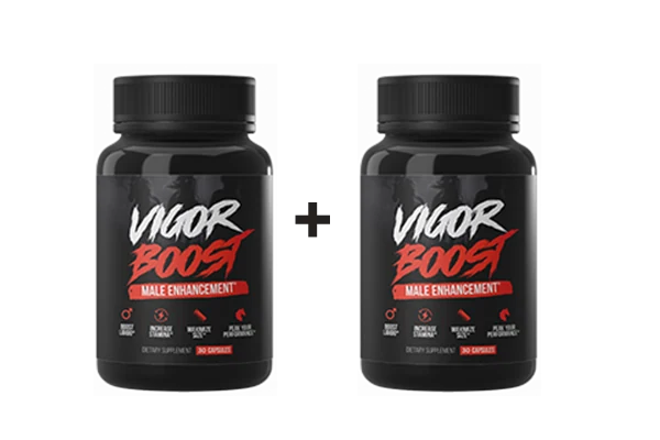 VigorBoost two capsule bottles